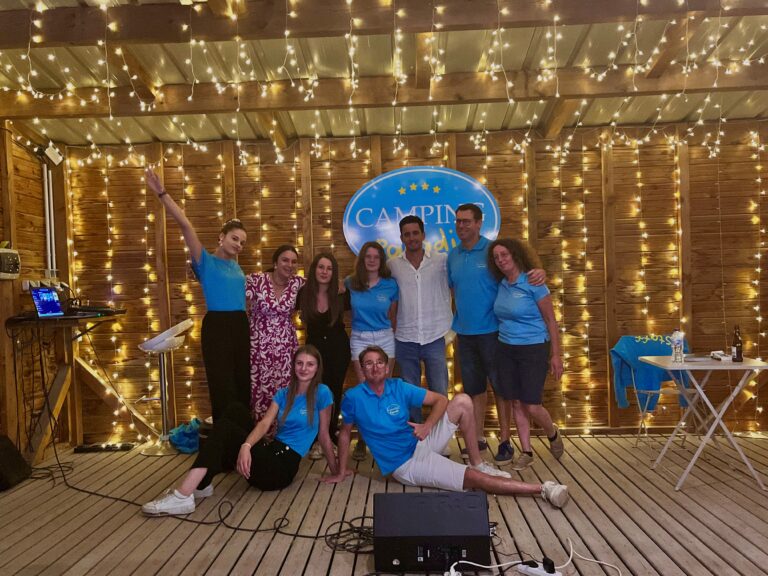 animateurs du camping